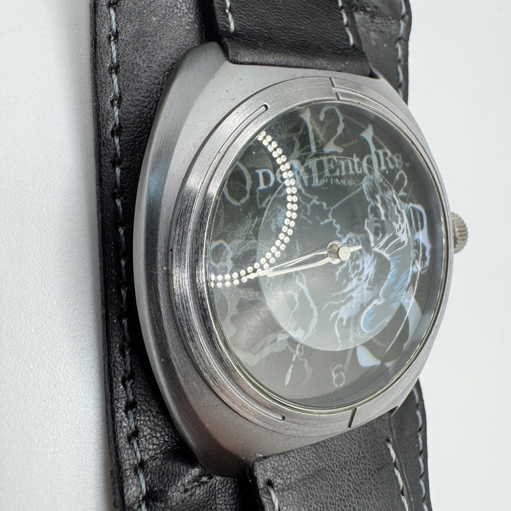 Working Harry Potter Dementor Black and Silver Watch. Wide band. - Picture 3 of 14